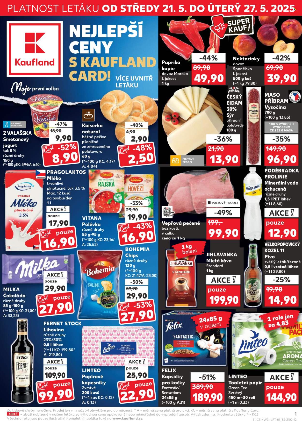 Leták Kaufland - 21.5.2025 - 27.5.2025. Strana 1