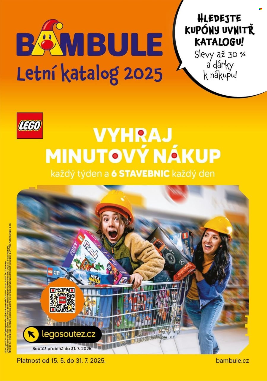 Leták Bambule - 15.5.2025 - 31.7.2025. Strana 1