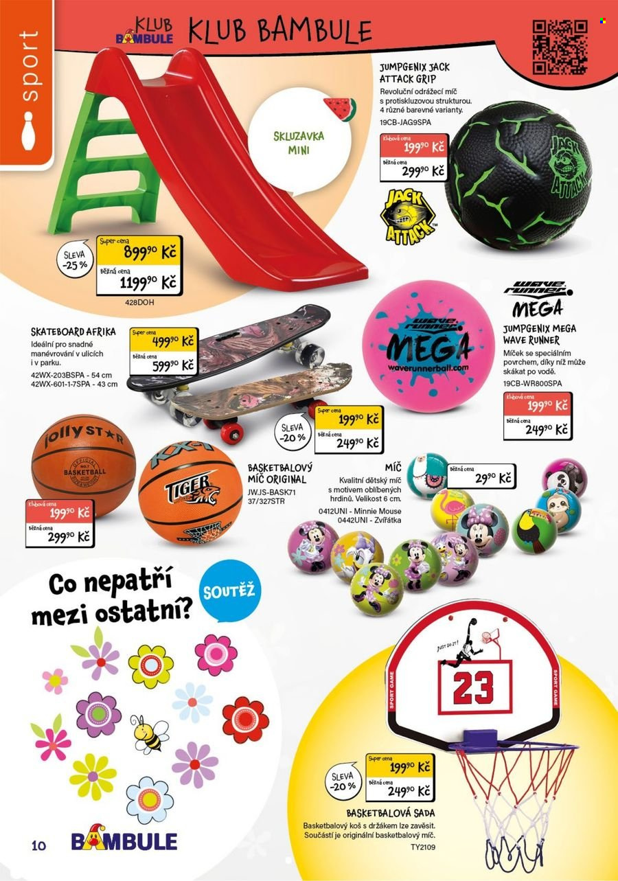 Leták Bambule - 15.5.2025 - 31.7.2025. Strana 1