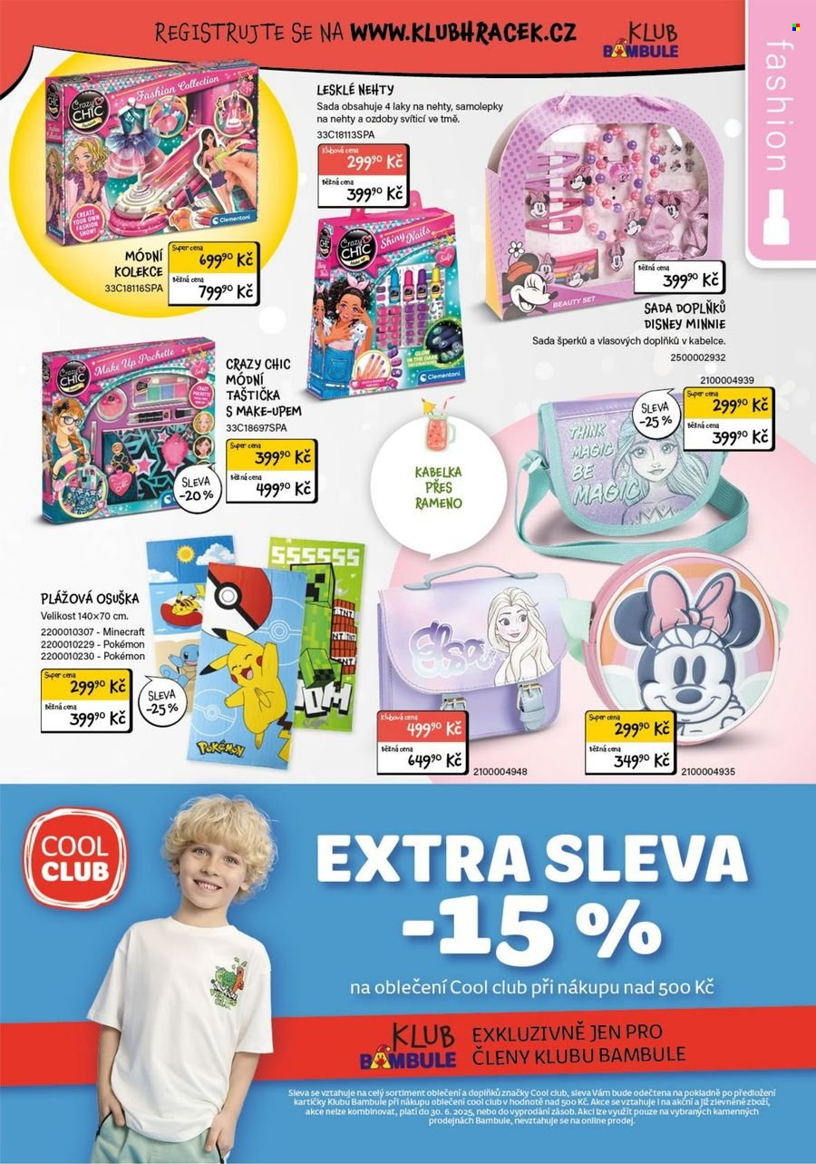 Leták Bambule - 15.5.2025 - 31.7.2025. Strana 1