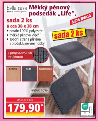 Měkký pěnový podsedák „Life“