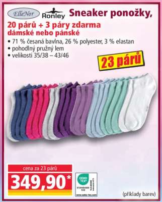 Sneaker ponožky