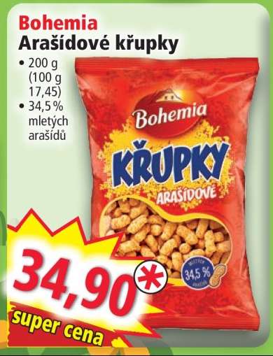 Bohemia Arašídové křupky