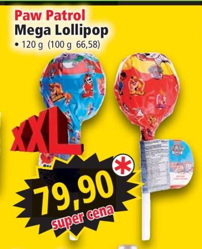 Paw Patrol Mega Lollipop