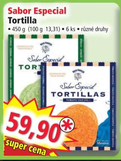 Sabor Especial Tortilla