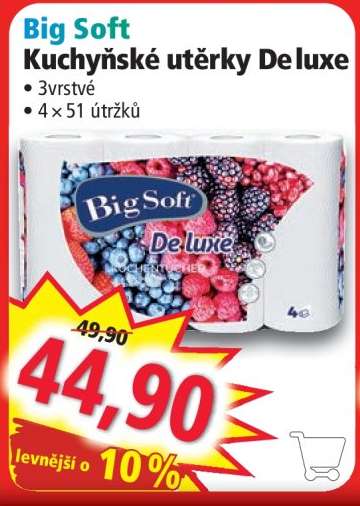 Big Soft Kuchyňské utěrky De luxe