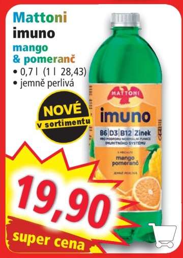 Mattoni imuno mango & pomeranč