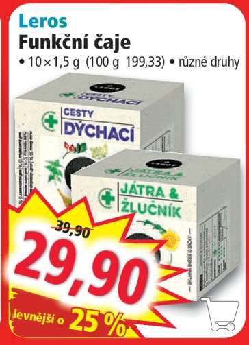 Leros Funkční čaje