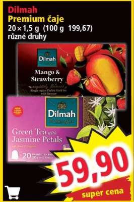 Dilmah Premium čaje