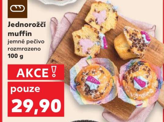 Jednorožčí muffin
