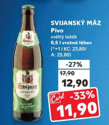 SVIJANSKÝ MÁZ Pivo