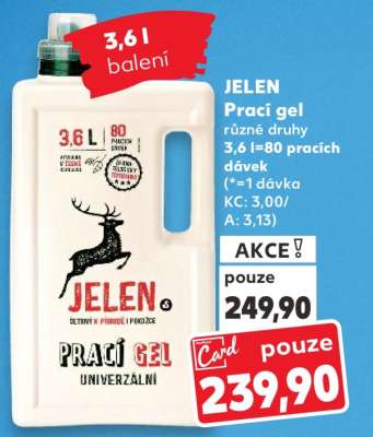 Jelen prací gel