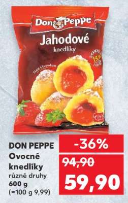 Don Peppe Ovocné knedlíky