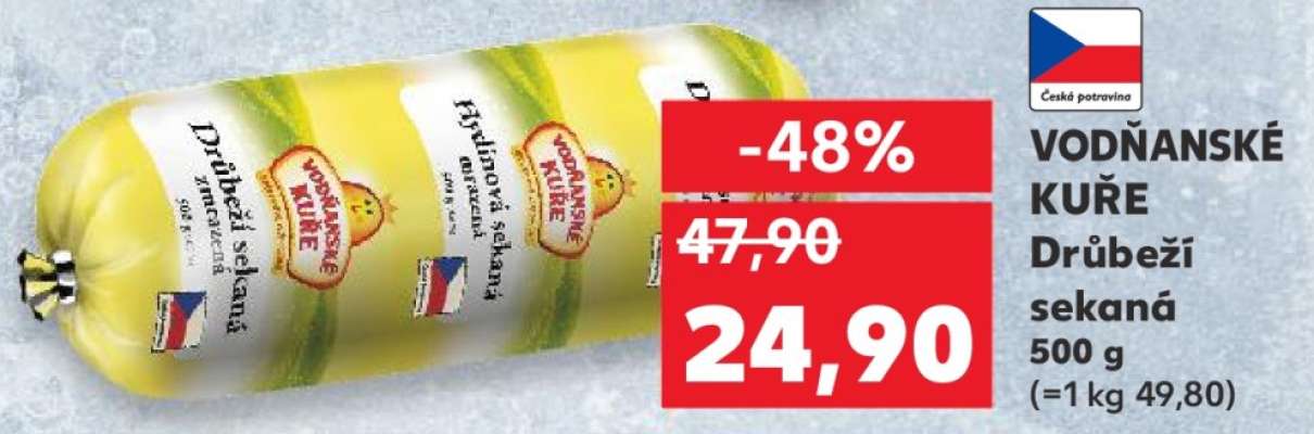 VODŇANSKÉ KUŘE Drůbeží sekaná