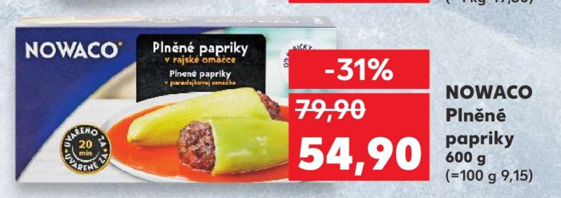 NOWACO Plněné papriky