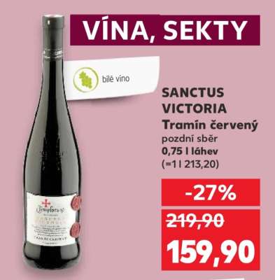 SANCTUS VICTORIA Tramín červený