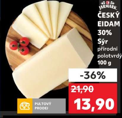 ČESKÝ EIDAM 30%