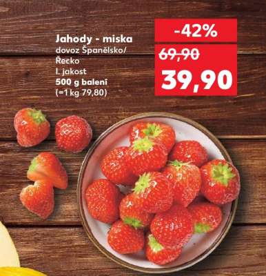 Jahody - miska