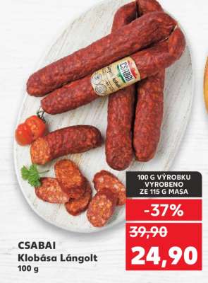 CSABAI Klobása Lángolt