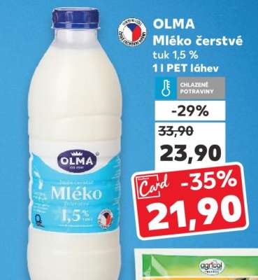 Olma mléko čerstvé
