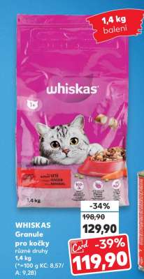 Whiskas Granule pro kočky