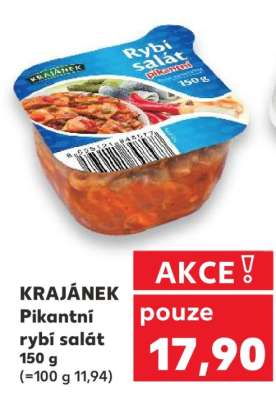 KRAJÁNEK Pikantní rybí salát