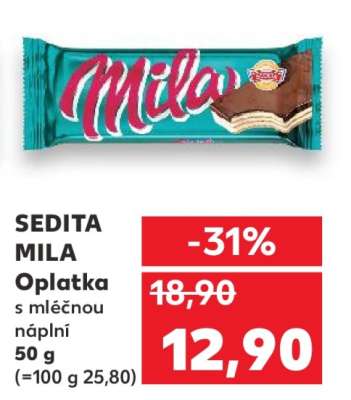 Sedita Mila oplatka