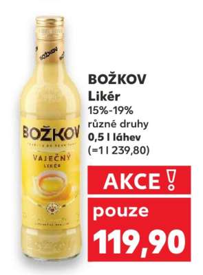 BOŽKOV Likér
