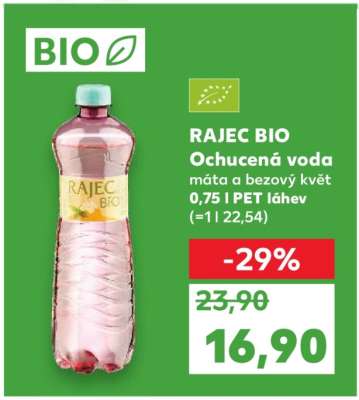 RAJEC BIO Ochucená voda