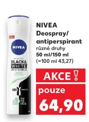 NIVEA Deospray/ antiperspirant