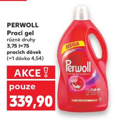 Perwoll prací gel