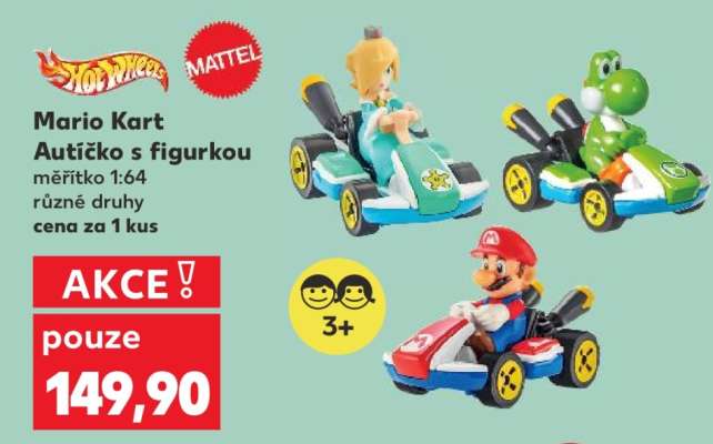 Mario Kart Autíčko s figurkou