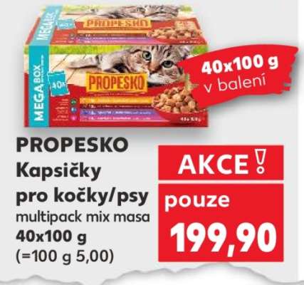 PROPESKO Kapsičky pro kočky/psy