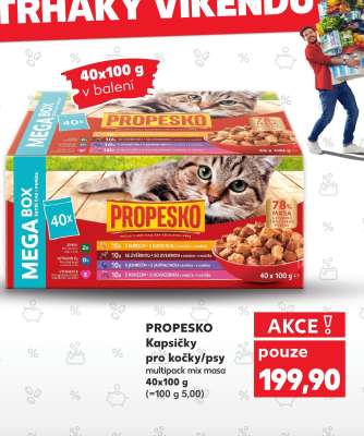 PROPESKO Kapsičky pro kočky/psy