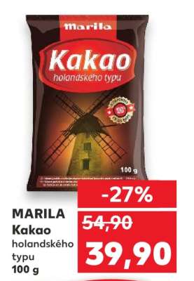 MARILA Kakao holandského typu 100 g