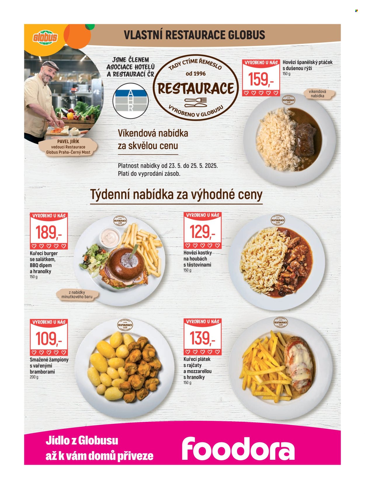 Leták Globus - 21.5.2025 - 27.5.2025. Strana 1