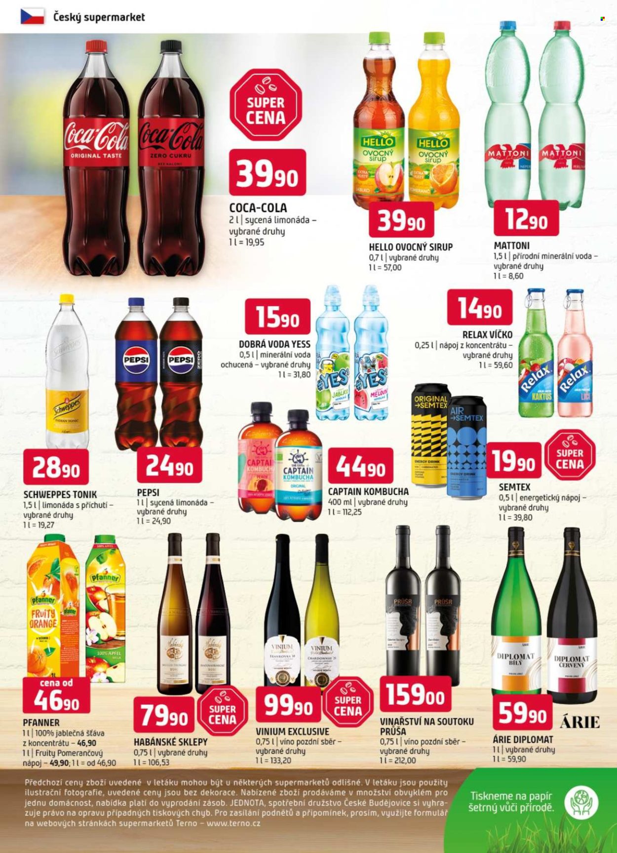 Leták coop TERNO - 21.5.2025 - 27.5.2025. Strana 1