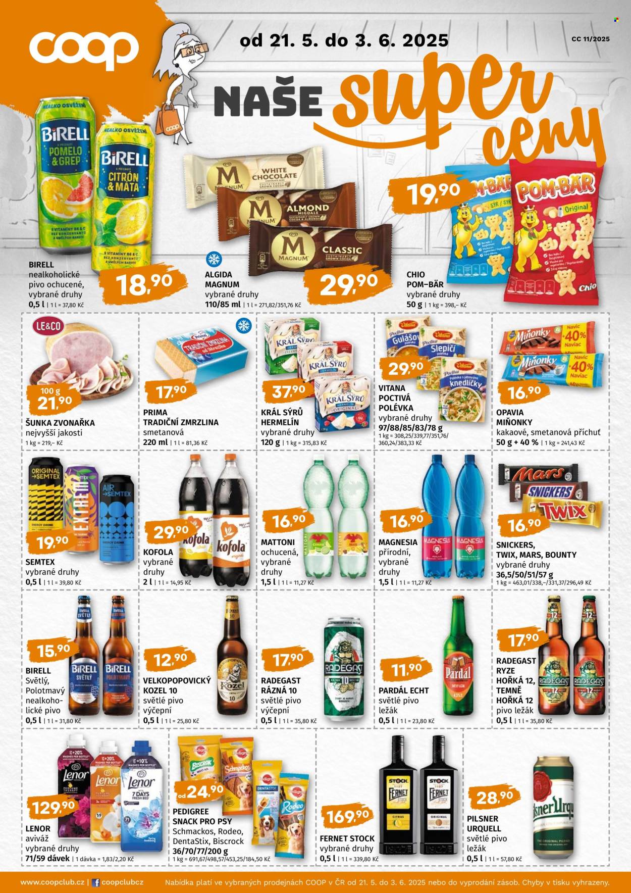 Leták coop TERNO - 21.5.2025 - 3.6.2025. Strana 1