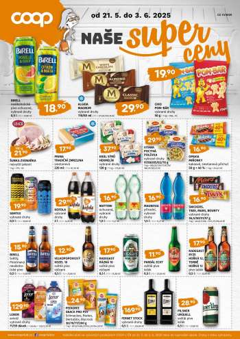 Leták coop TERNO - 21.5.2025 - 3.6.2025.