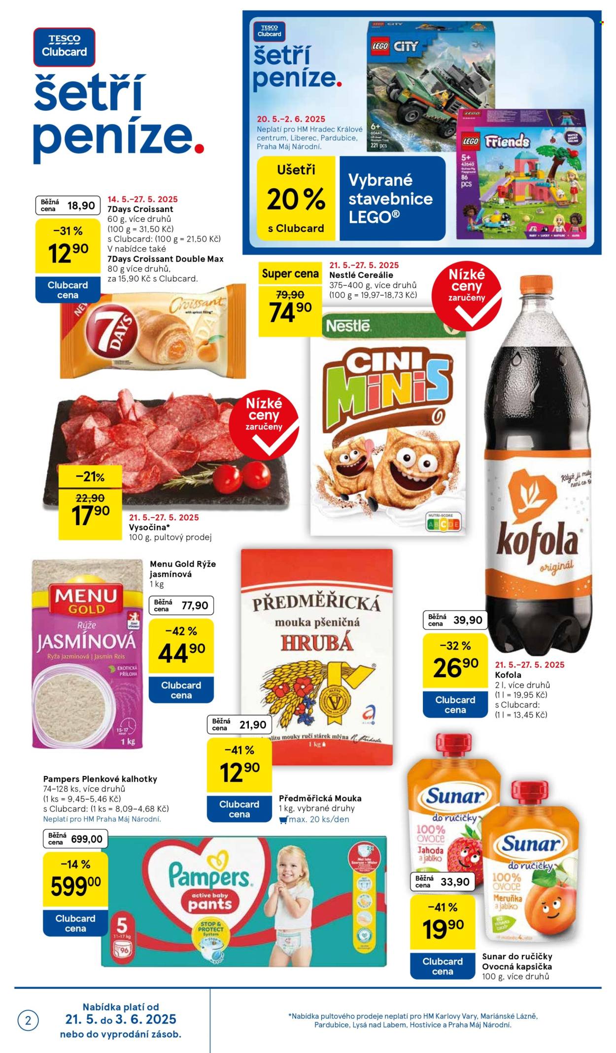 Leták TESCO - 21.5.2025 - 27.5.2025. Strana 1