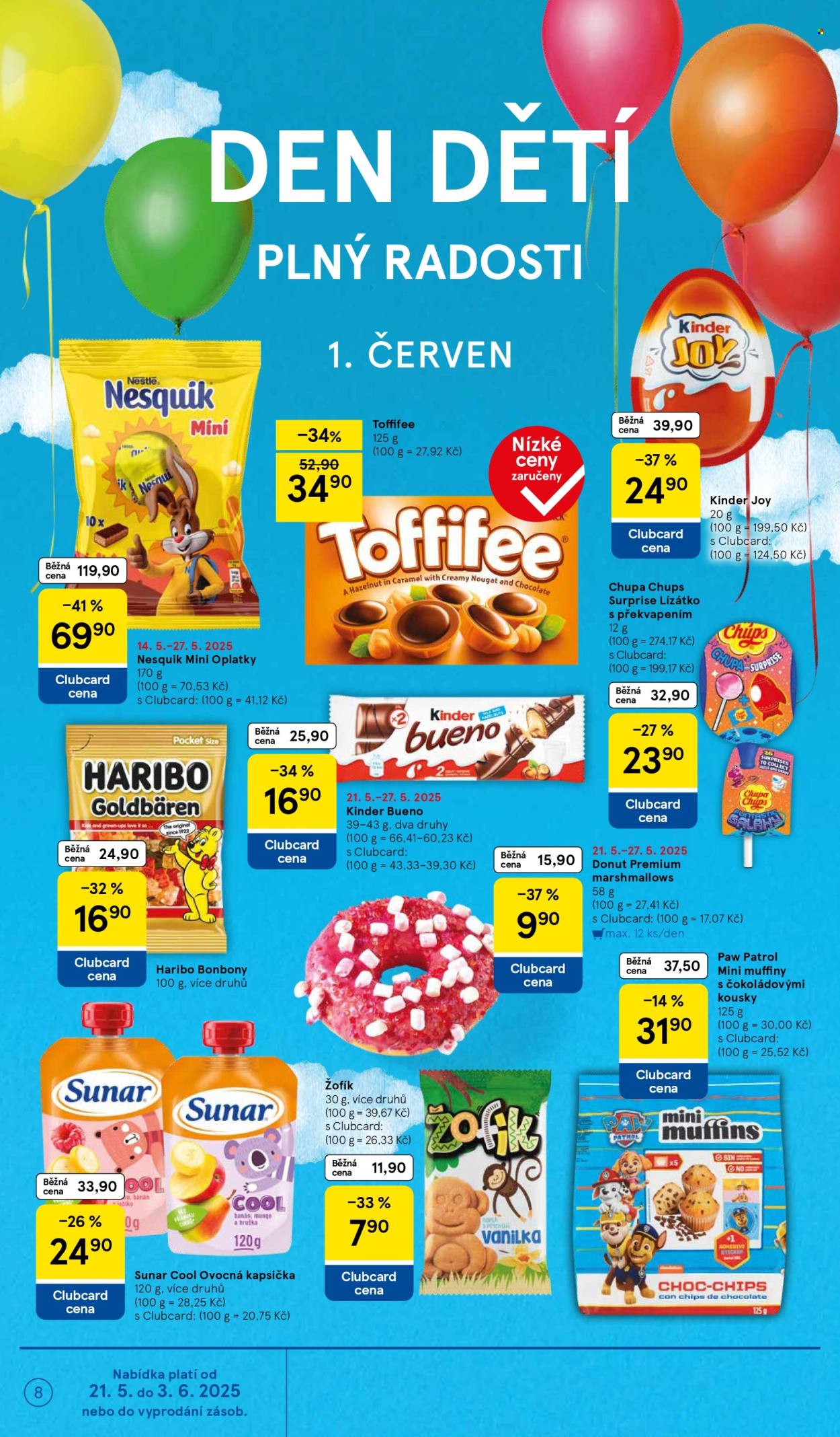 Leták TESCO - 21.5.2025 - 27.5.2025. Strana 1