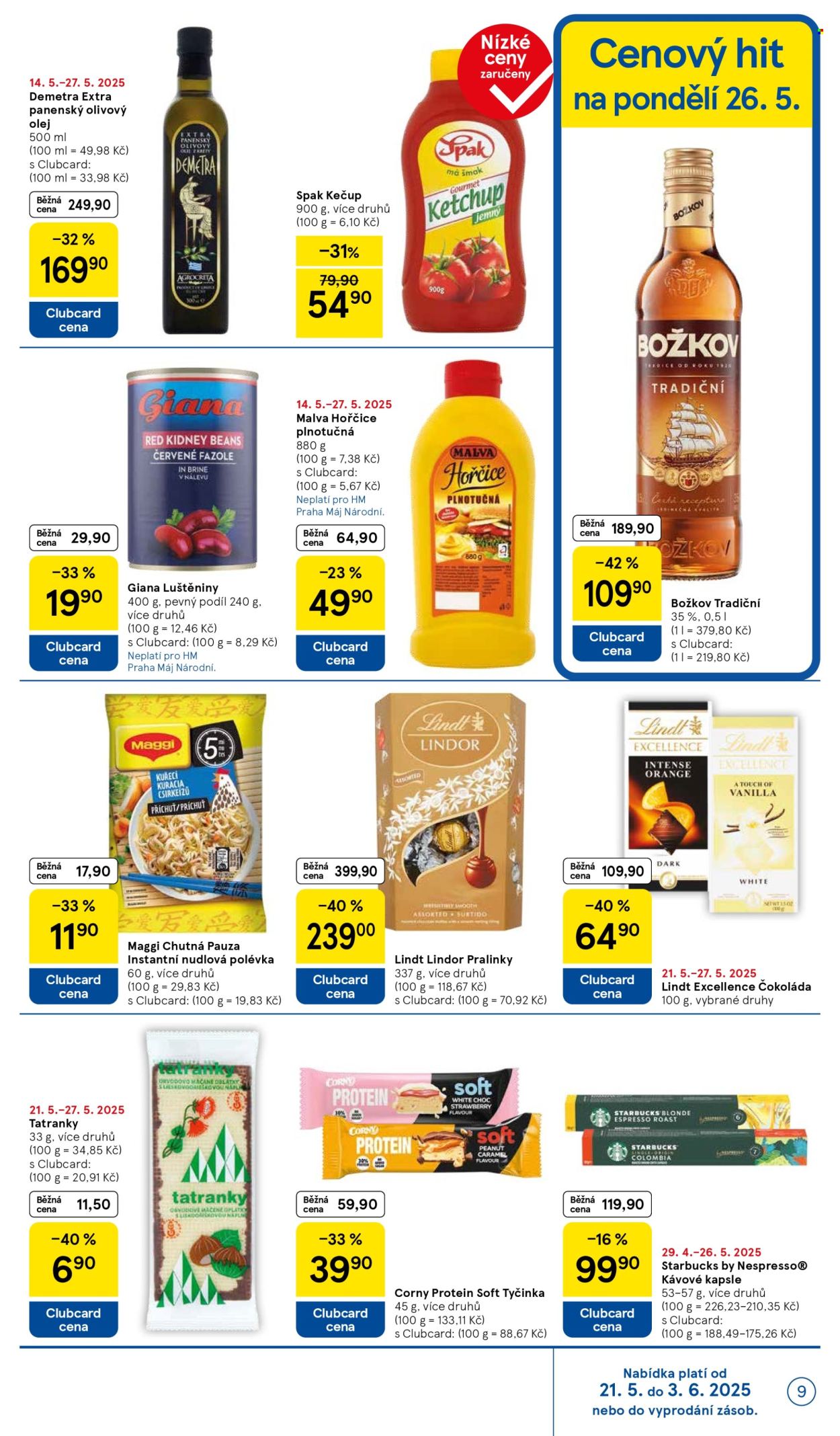 Leták TESCO - 21.5.2025 - 27.5.2025. Strana 1