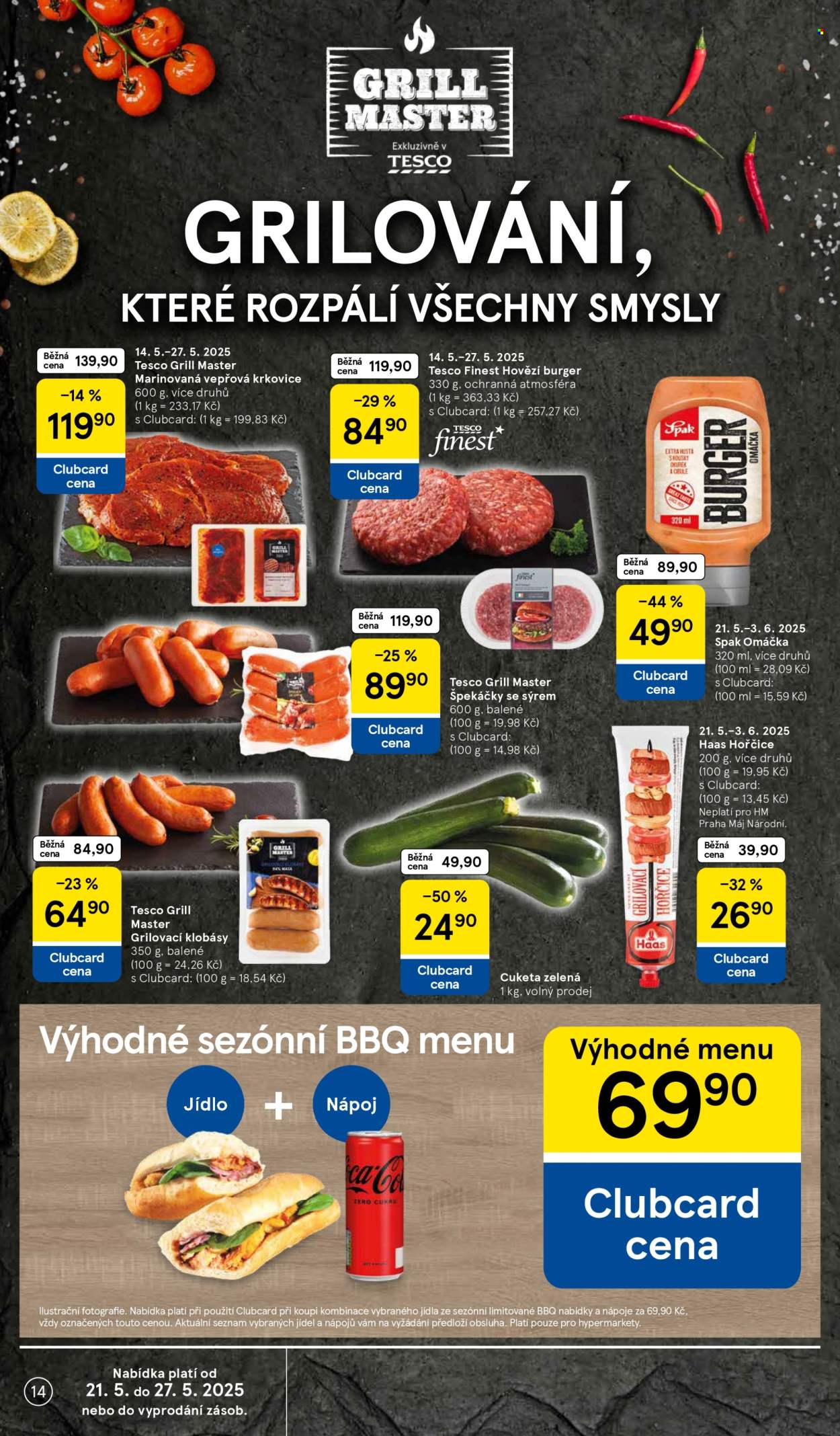 Leták TESCO - 21.5.2025 - 27.5.2025. Strana 1
