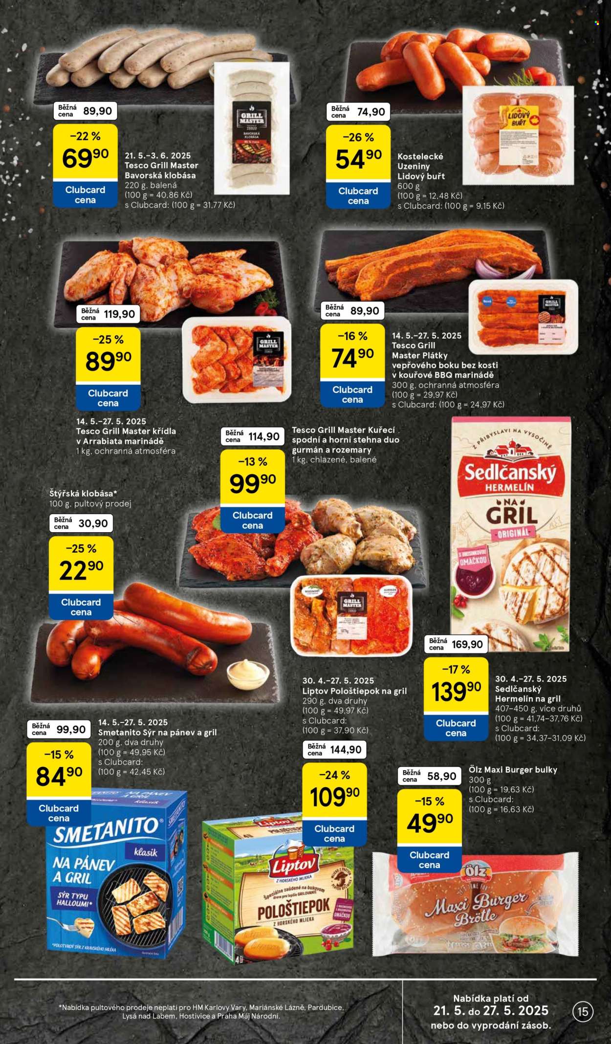 Leták TESCO - 21.5.2025 - 27.5.2025. Strana 1