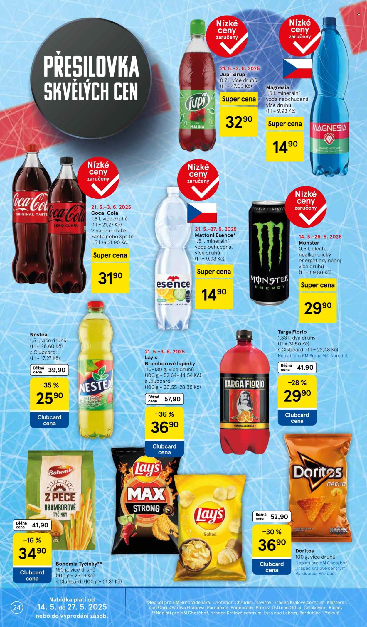 Leták TESCO - 21.5.2025 - 27.5.2025. Strana 1