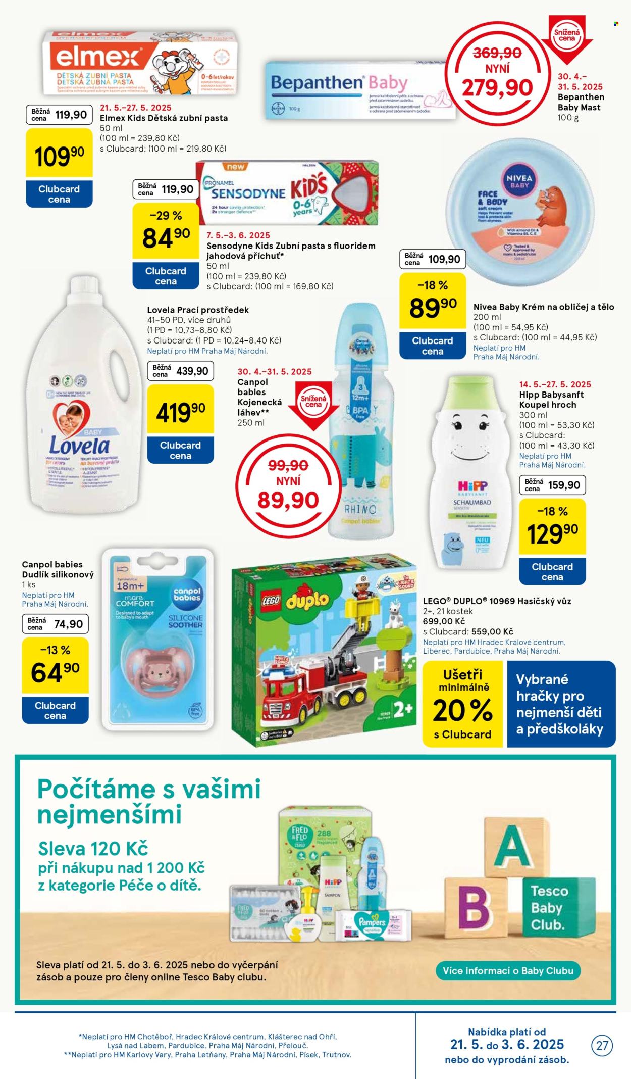 Leták TESCO - 21.5.2025 - 27.5.2025. Strana 1