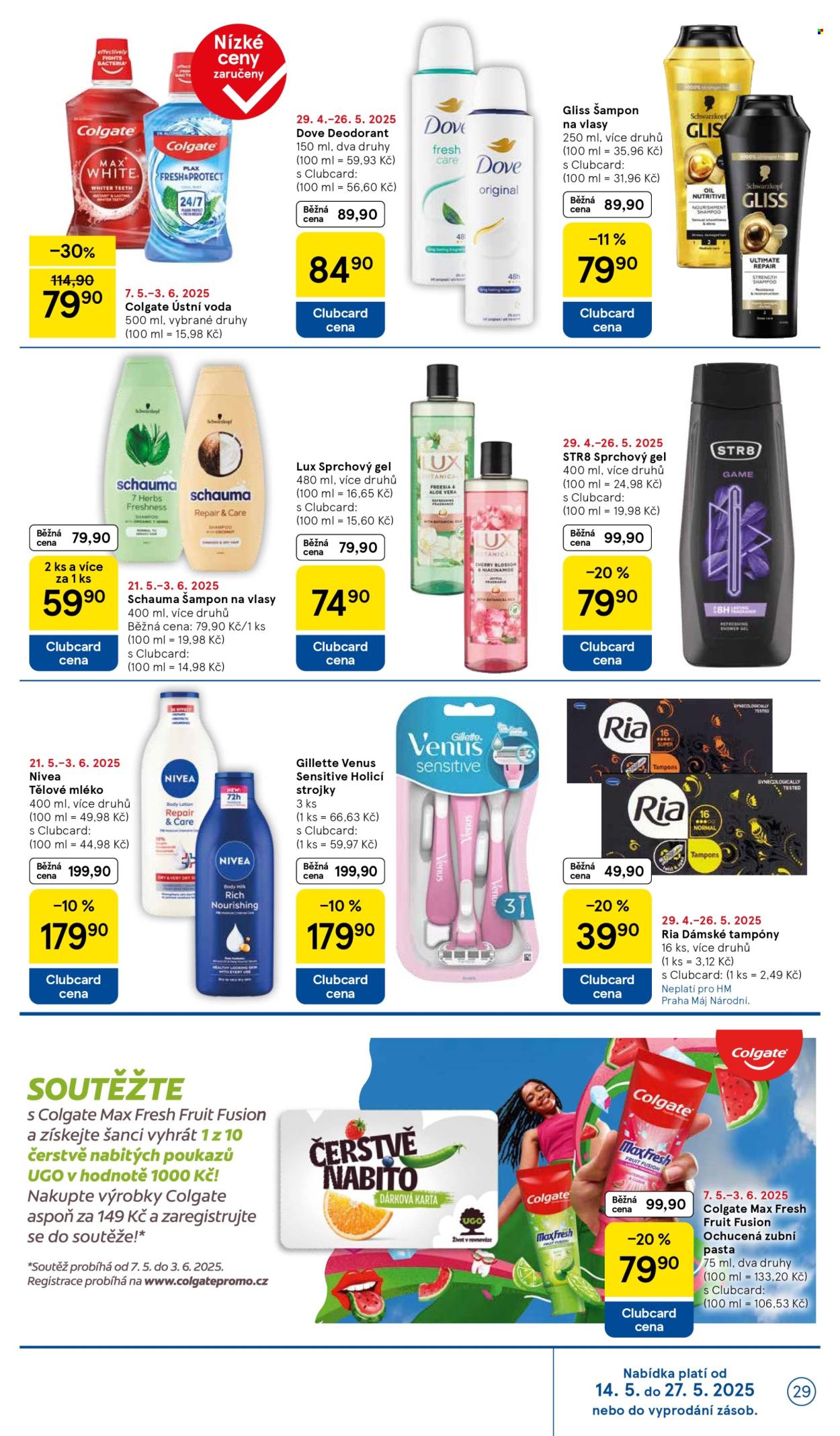 Leták TESCO - 21.5.2025 - 27.5.2025. Strana 1