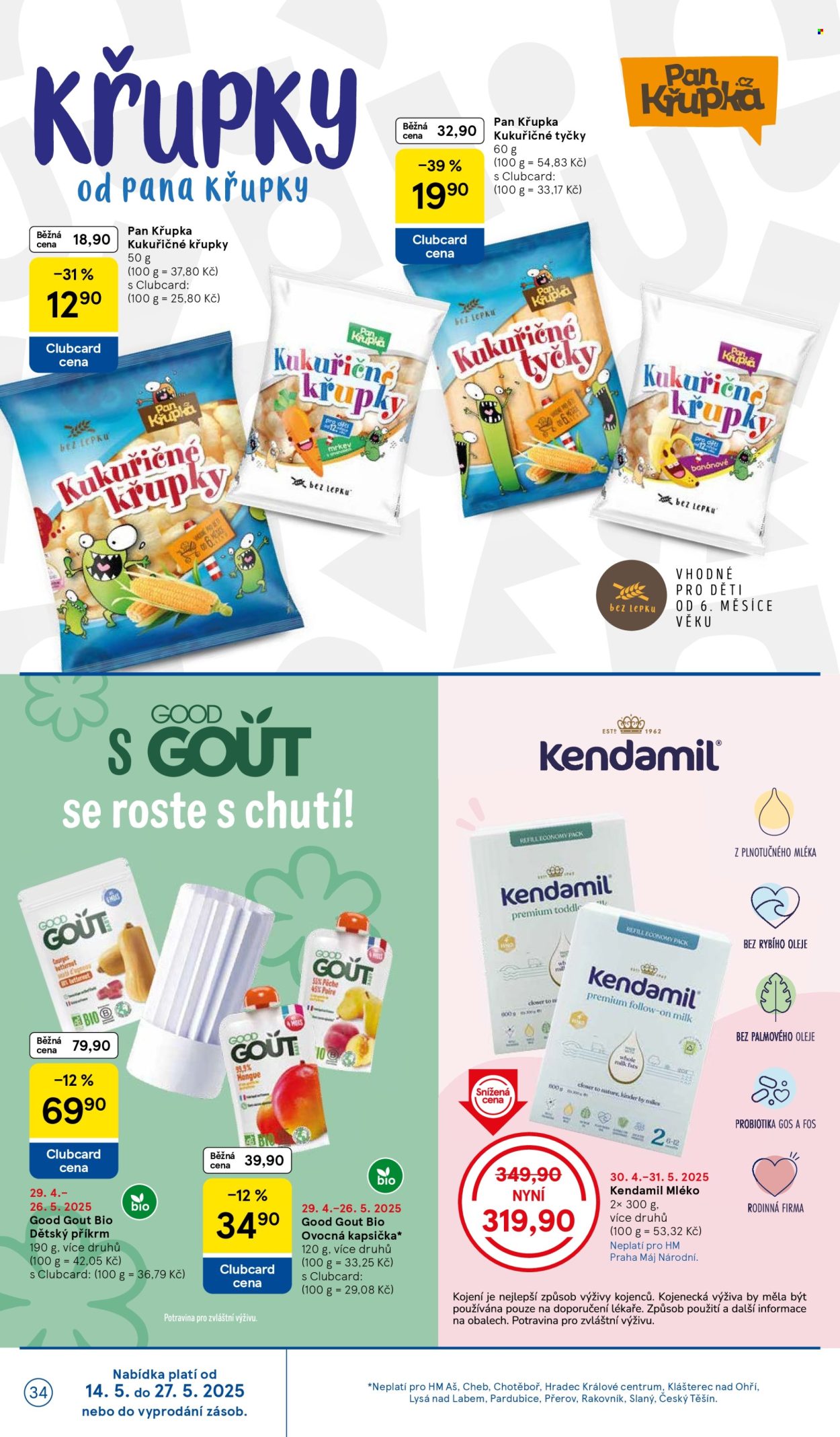 Leták TESCO - 21.5.2025 - 27.5.2025. Strana 1