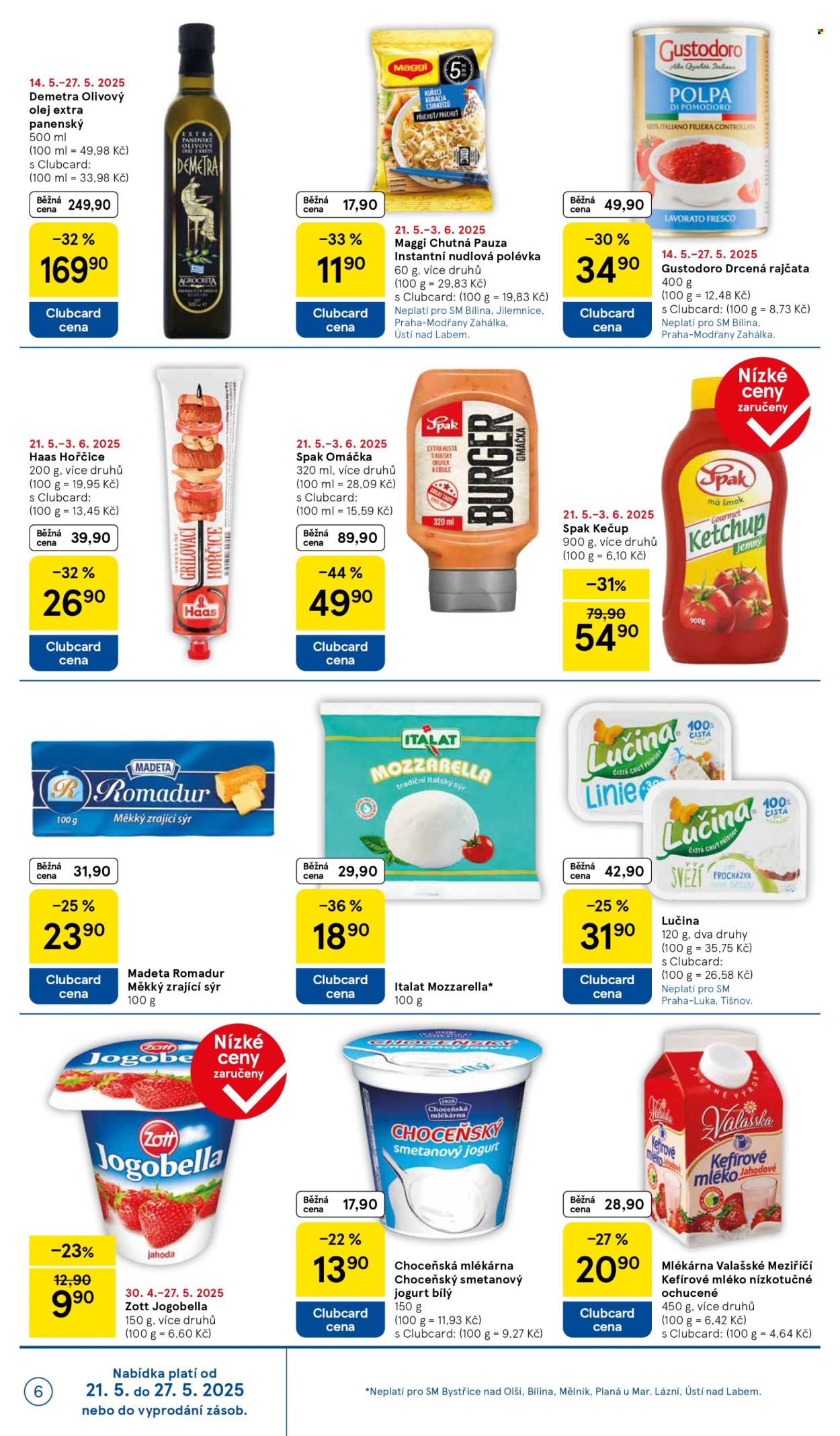 Leták TESCO supermarket - 21.5.2025 - 27.5.2025. Strana 1