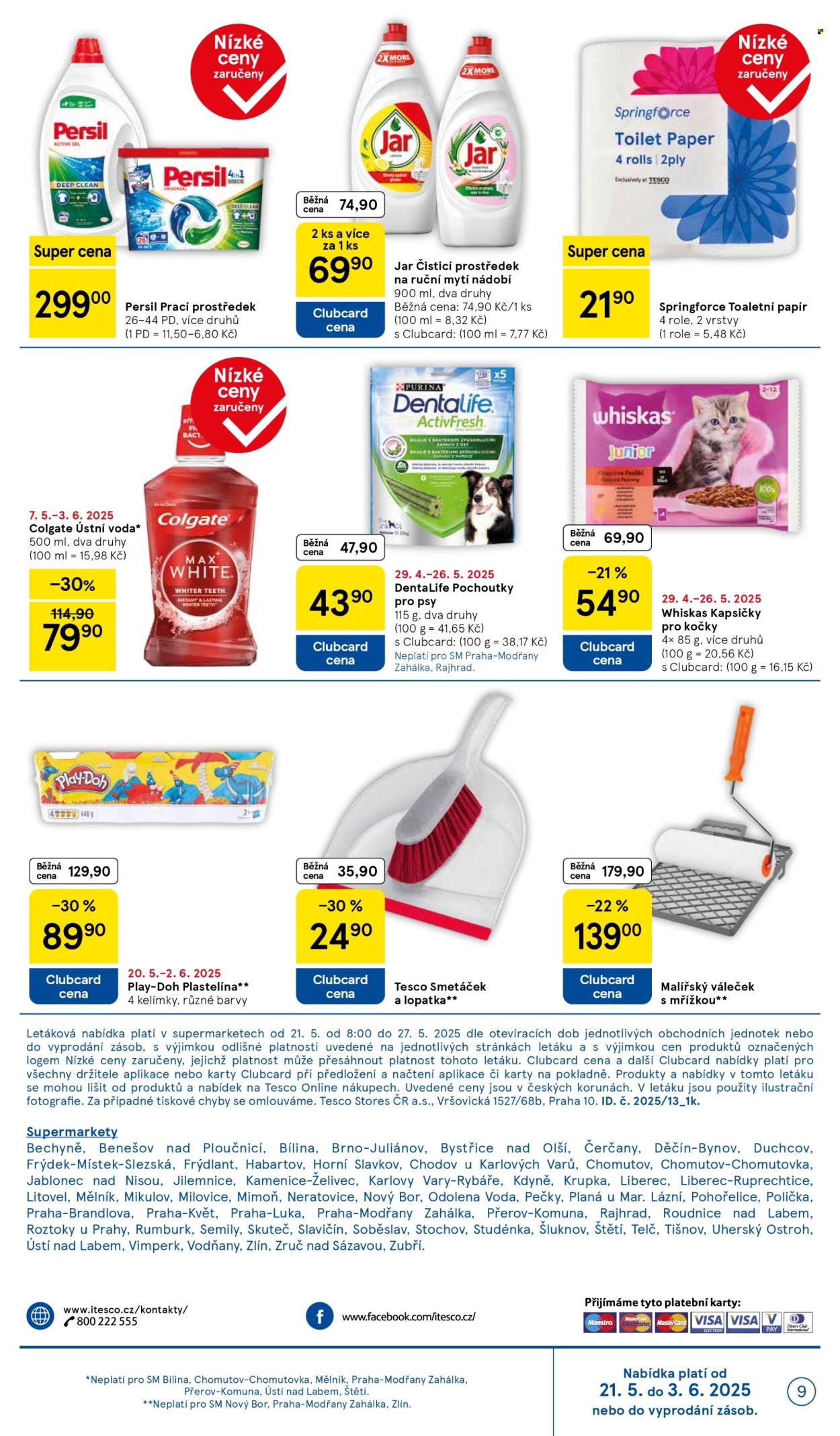 Leták TESCO supermarket - 21.5.2025 - 27.5.2025. Strana 1